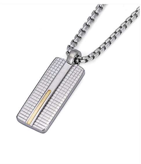 Collana H2on Uomo COLLANE in Acciaio HO032-ME - HO032-ME